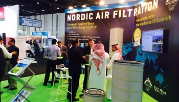 Nordic Air Filtration at Power-Gen Middle East in Abu Dhabi